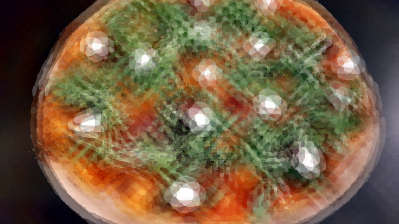 Capri Buda - Kívánság pizza paradicsomos alappal (32 cm)