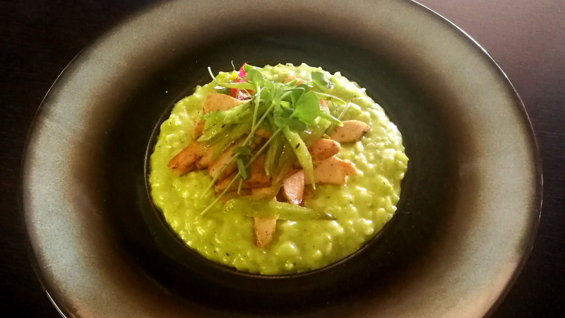Capri Újpest - Mentás - borsós risotto