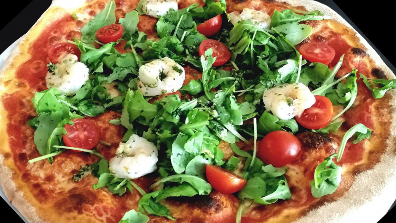 Capri Duna - Pomodoro e gamberetti (32 cm)