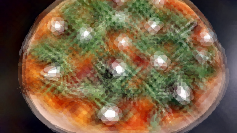 Capri Duna - Kívánság pizza tejszínes alappal (32 cm)